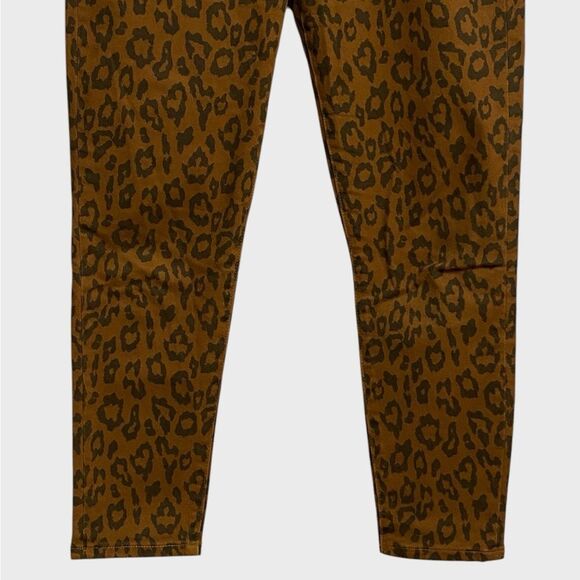 Banana Republic Premium Denim Animal Print Jeans Size 28S Women Mid-Rise Skinny - Picture 6 of 14